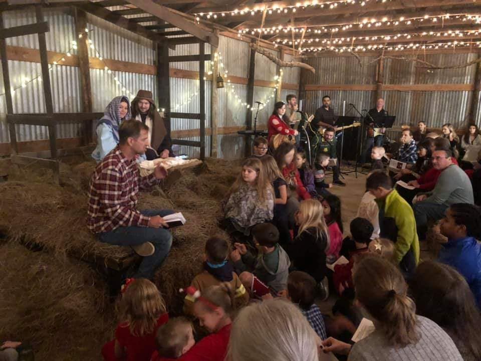 Christmas in A Barn